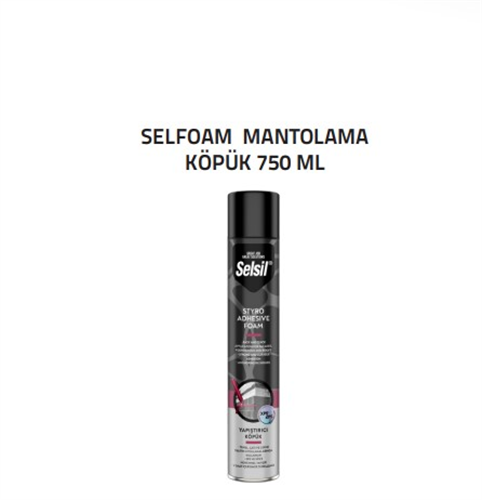 SELFOAM MONTALAMA KÖPÜK TABANCALI - SELSİL (750ml) (K-12)